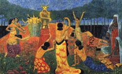 Paul Serusier The Daughters of Pelichtim oil painting image